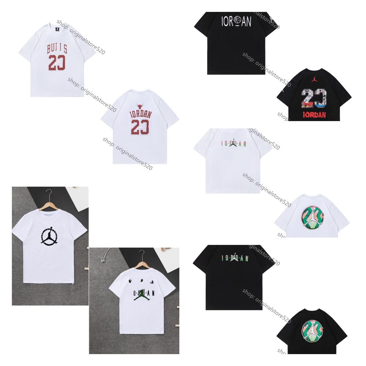 

Men's T Shirt High Tech fleece Quality t shirts Reflective luminous Trapeze Splash Print Crew Neck Cotton Loose Casual Tees Classic Short Sleeve05080301, 1pcs buttons