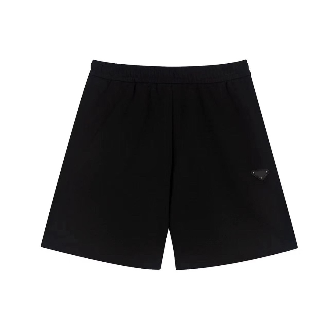 

Men's Plus Size Shorts with cotton printing and embroidery,Triangle iron 100% replica of European sizeCotton shorts 4erd