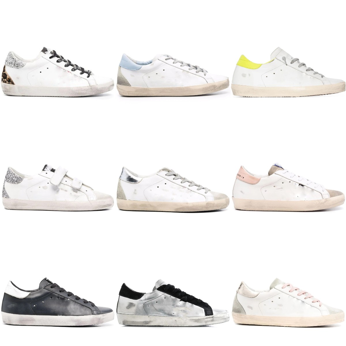 

Super Star Sneaker 2022 Designer Shoes Italy Brand Women Super Star Sneakers Sandal Fashion Casual Shoes Sequin Classic White Golden/Goose/Do -Old Dirty Shoe, Star22 silver star