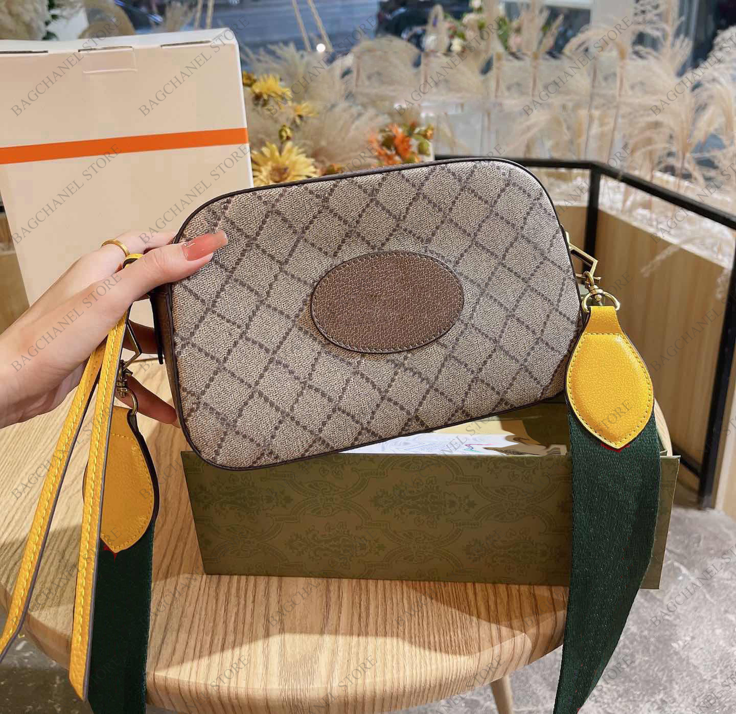 

High quality men's waist bags chestbag Designer Shoulder Bag luxury women's cross body fashion with classic two letter diagonal handbag, Make up for price