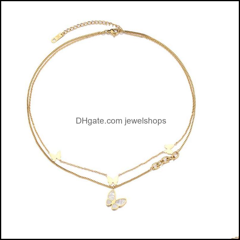 

Chains Necklace Women Choker Necklaces Adjustable Mtilayer Layering Jewelry Y Disc Pendant For Bar Pendants Drop Jewelshops Dhtxz