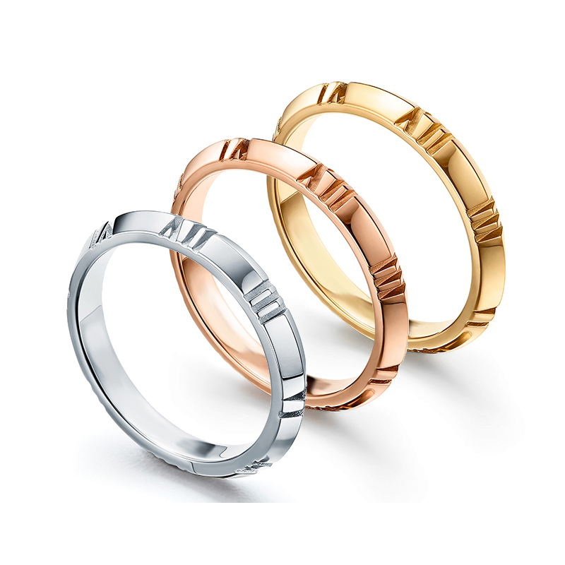 

New 925 Sterling Silver Couple Luxury Brand Ring Light Fashion Jewelry Gift