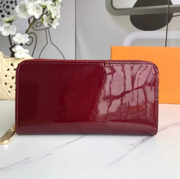 

2023 Designer wallets Coat of paint fashion original luxury Clutch bag women bags Card holder with box 60017 classic whosale zipper wallet Top