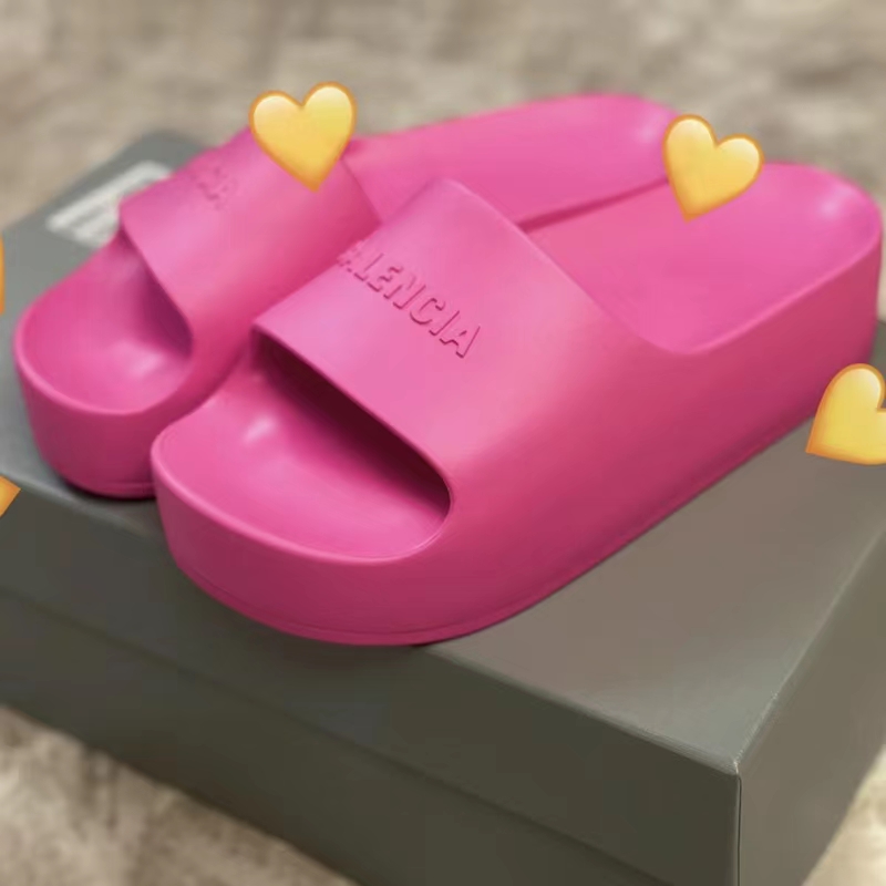 

Slipper Letter Embroidered Slide Women Sandals Slippers Beach Open Toe Slippers Slides Cool Elements Colorblock Summer Pool Oversiz