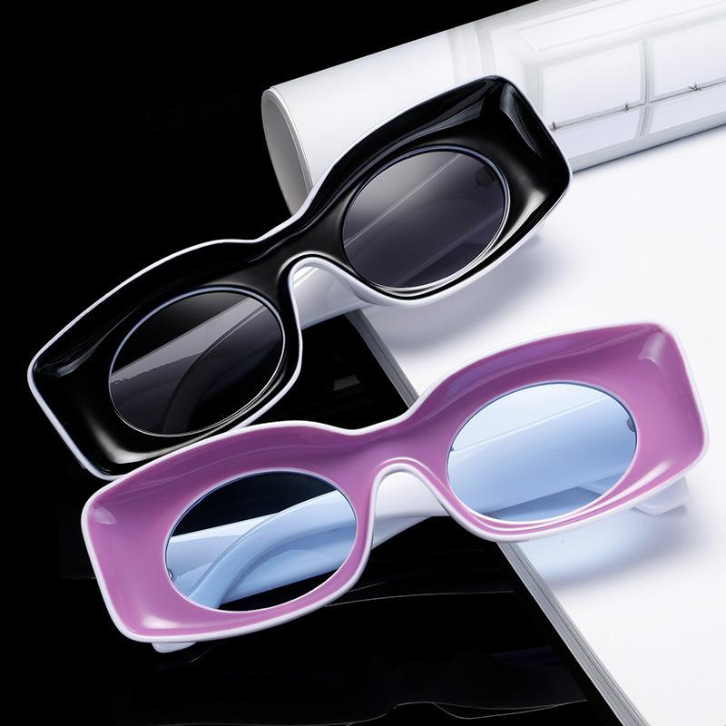 

Sunglasses Oversized Square Women 2022 Luxury Vintage Brand Glasses For Women/Men FemininoSunglassesSunglasses