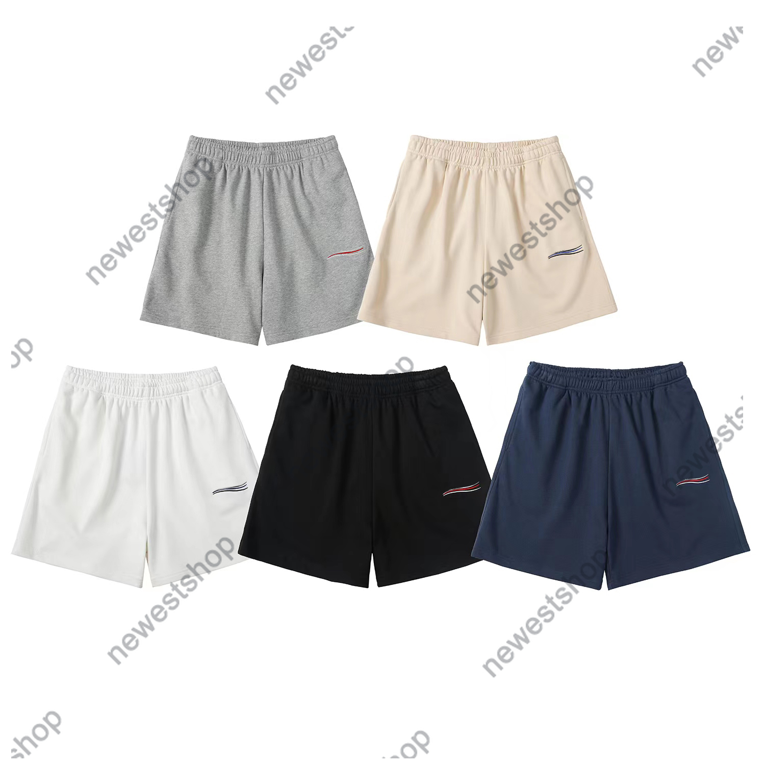 

22SS Summer mens womens shorts Designer Embroidery letter print Short top quality Trouser Men Casual stripe print Pants Fashion Streetwear Trousers Joggers