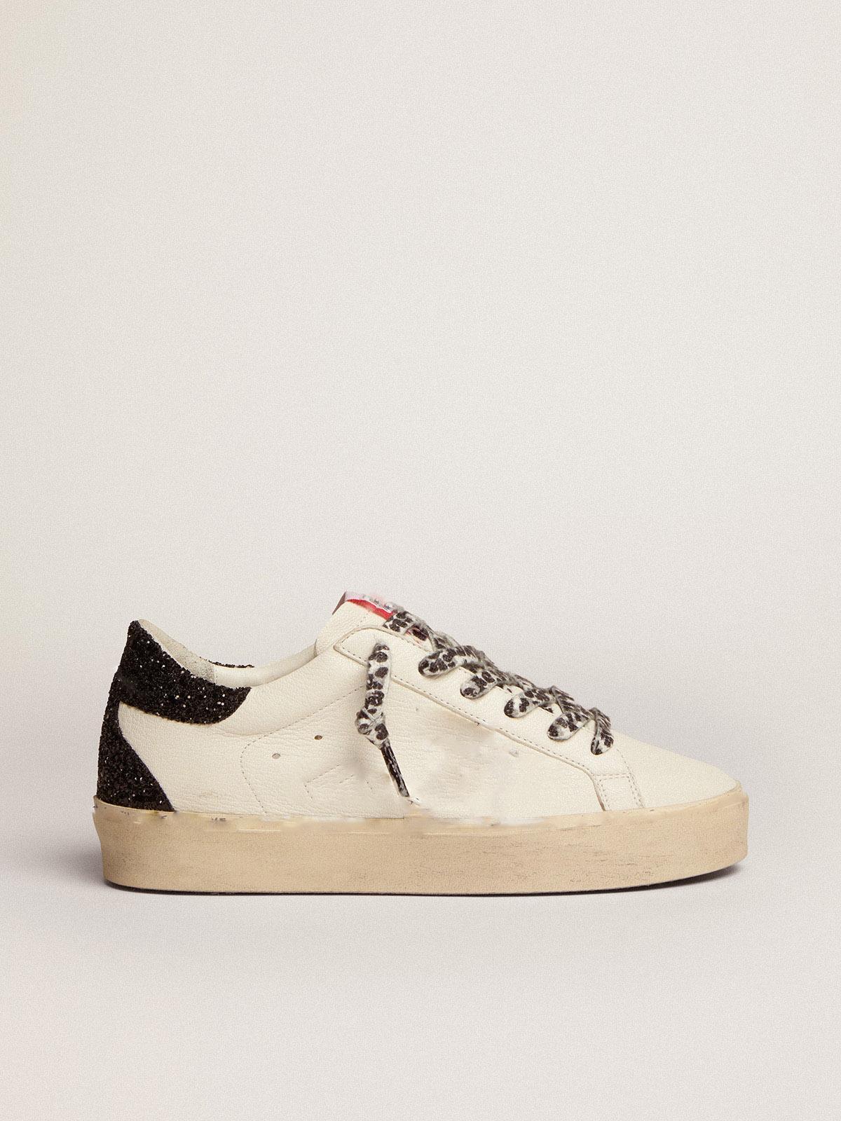 "Golden" Goose "Sneakers Italie Marque Chaussures Femmes Hi Star Boot Chaussures Casual Chaussures Gold Sequin Classique Blanc Blanc Sale Superst