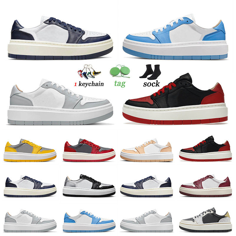 

Top Quality 2022 Mens 1 1s Basketball Shoes Low Elevate Midnight Navy University Blue Team Red Mens Women Silver Toe Outdoor Trainers Sneakers 36-46, A3 wolf grey