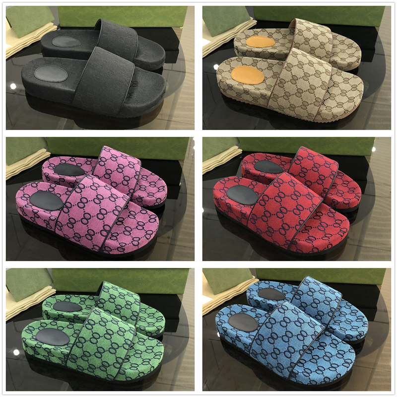 

2021ss Summer classic plaid flat-soled slippers, casual beach shoes, couple models, one-word slipperss, non-slip soft-soled with box, Custom made