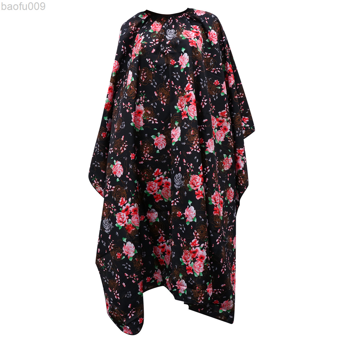 

1pc Rose Pattern Printing Adult Haircut Cape Barber Cloak for Home L220805