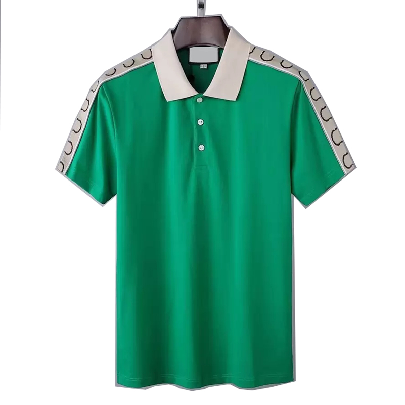 22ss Men T shirt polo Designers letter G Fashion shirts woman Short Sleeve Tees Black white Summer best selling mens tracksuit tshirt