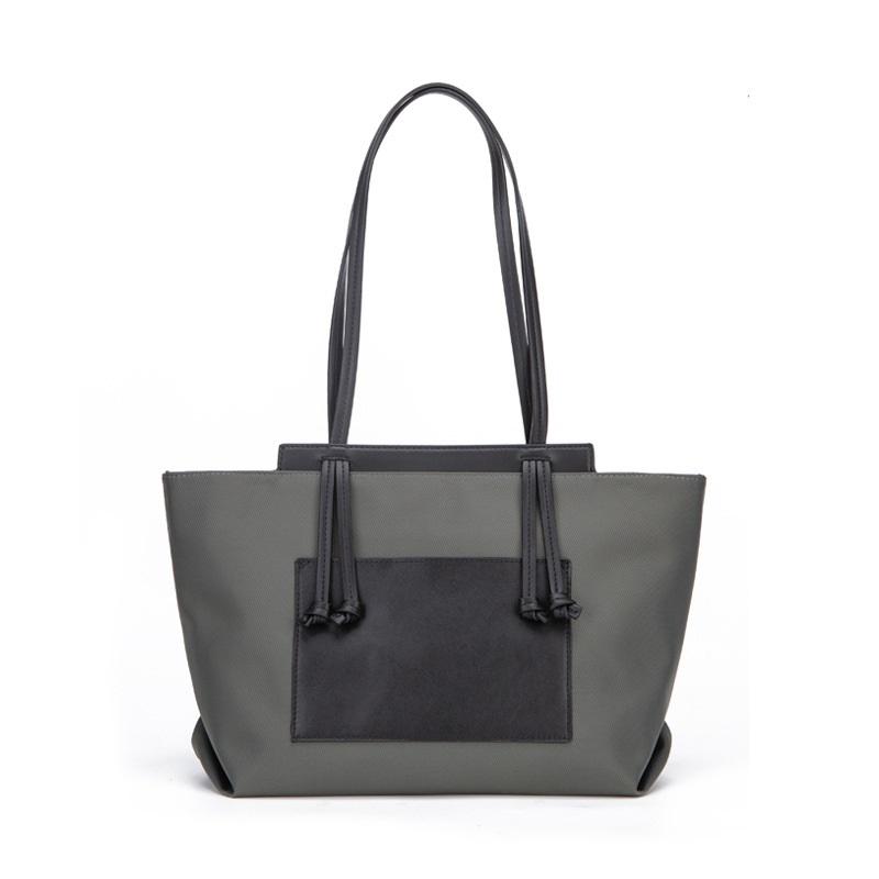 

Evening Bags Spring And Summer Large-Capacity Waterproof Oxford Tote Bag Casual All-match Underarm Leather Shoulder Women's BagEvening, Beige