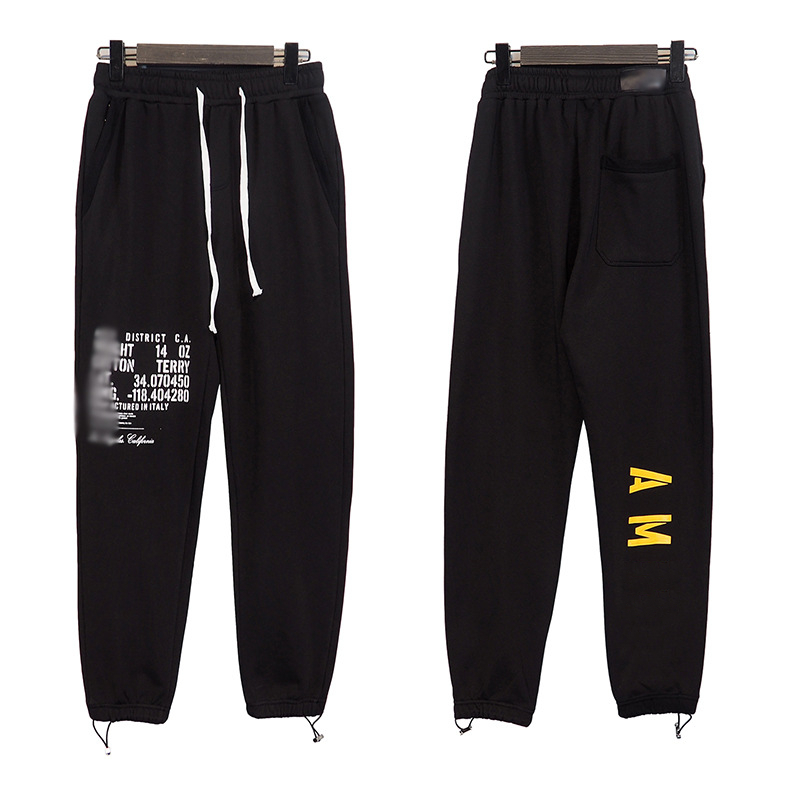 

black men cargo pants designer pants pure cotton sweatpant Tassel letters jogger Loose casual oversized version jogging Star filled 3xl, Style no.3