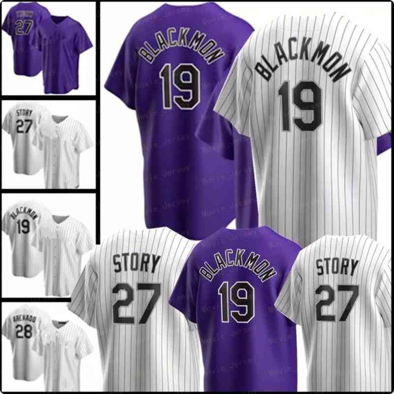 

Kris Bryant 19 Charlie Blackmon Baseball Jerseys Story 25 C.J. Cron 24 Ryan McMahon 48 German Marquez 1 Garrett Hampson 9 Connor Joe 17 Todd Helton Montero Custom Jersey, Men