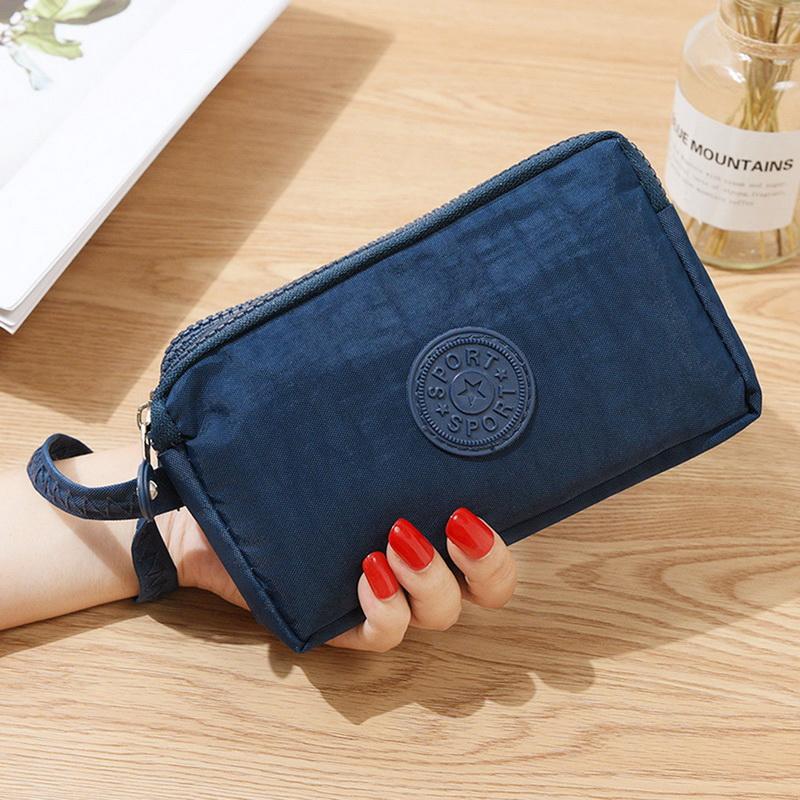 

Wallets Zippers Lady Purses Women Brand Clutch Coin Purse Cards Keys Money Bags Canvas Short Woman Girls Wallet Handbags PurseWallets