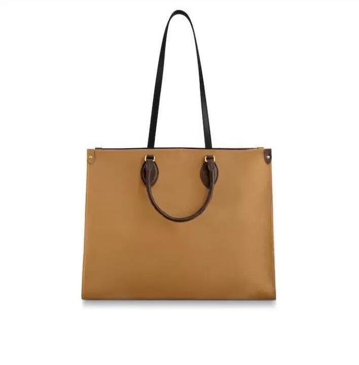 

Womens Shoulder Bags ONTHEGO Fashion Leather totes Designers Handbags Bag Purse Flower Ladies Casual Tote