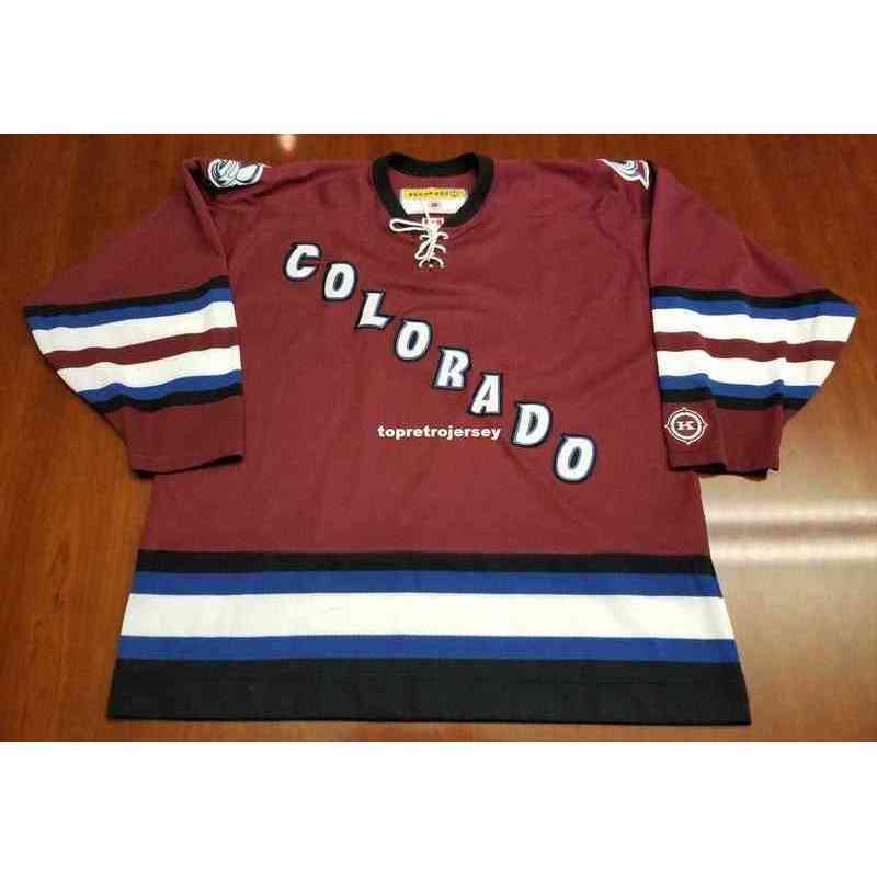 

Wholesale Custom Vintage Koho Cheap Jersey Third Purple Mens Retro Jerseys, Wine red