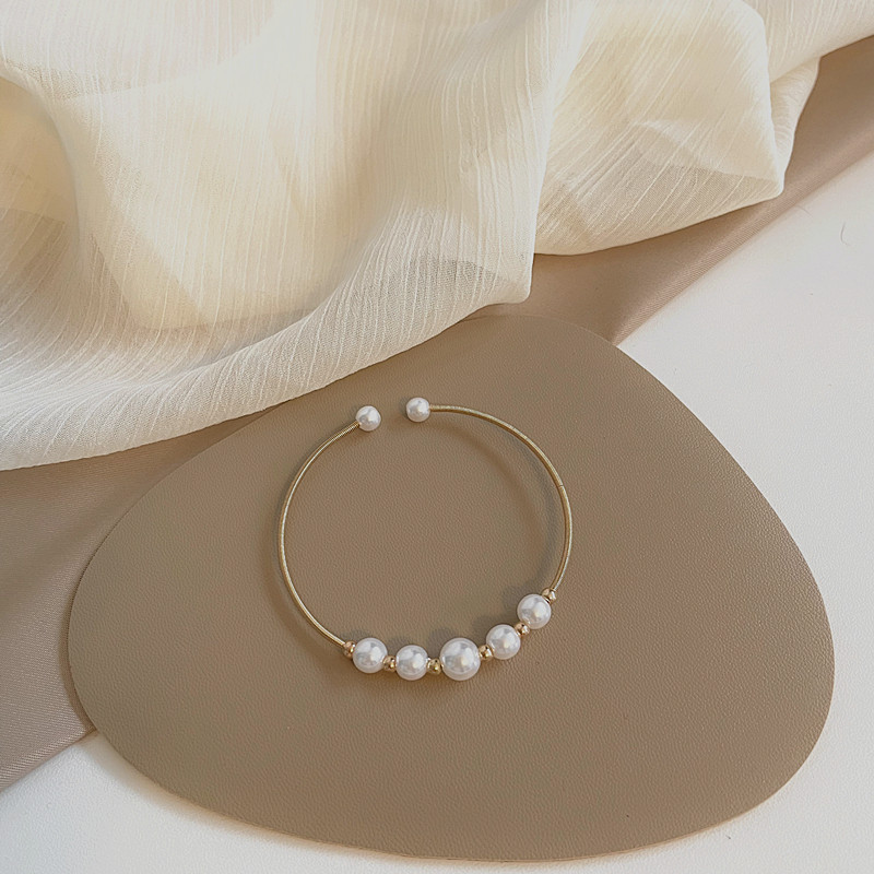 

Pearl Bracelet Summer New Style Girls Simple Design Sense of Niche Light Luxury