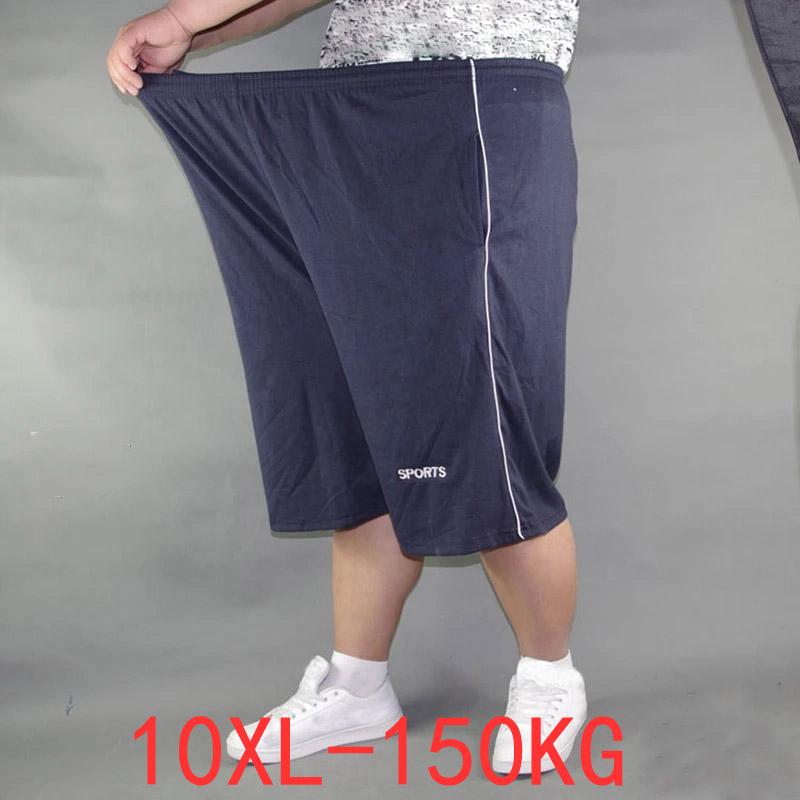 

Men's Shorts Men's Plus Size 8XL 9XL 10XL Waist 142cm Summer Large Elastic Sports Casual Loose 58 Black ShortsMen's