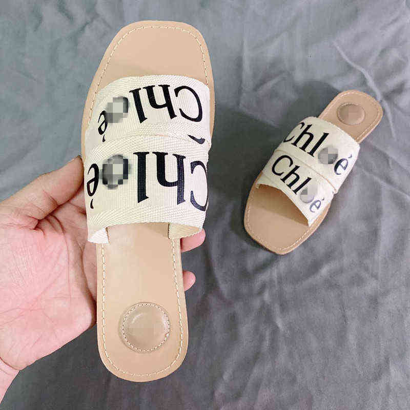 

Fashion Flat Shoes Summer Women's Sandals Slippers 1048, Apricot