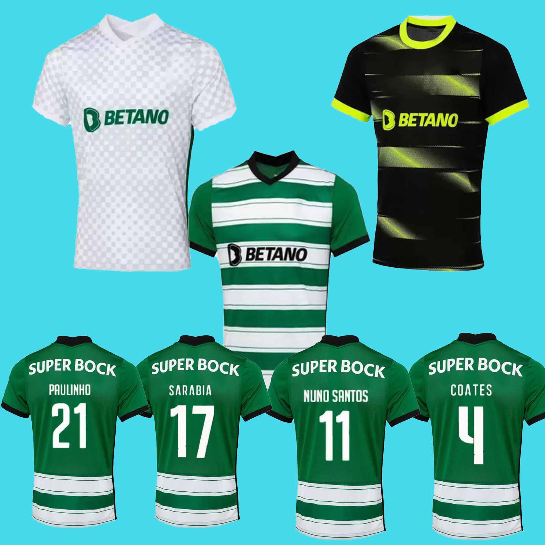 Sporting CP 22/23 Lisboa Soccer Jerseys Lisbon Special Jovane Sarabia Vietto 2021 2022 Club de football Men Kid Kid Maillots de Foot Top