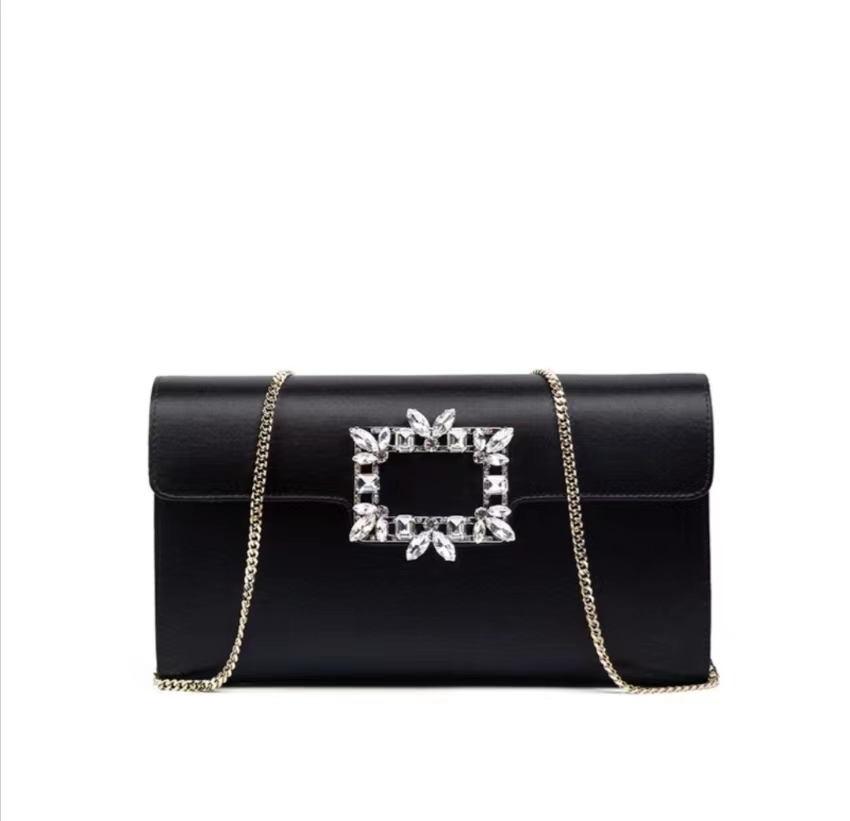 

High-end classic imported silk satin fabric evening bag clutch Fashion envelope banquet evening bags designer Wedding dinner hanbag, Customize