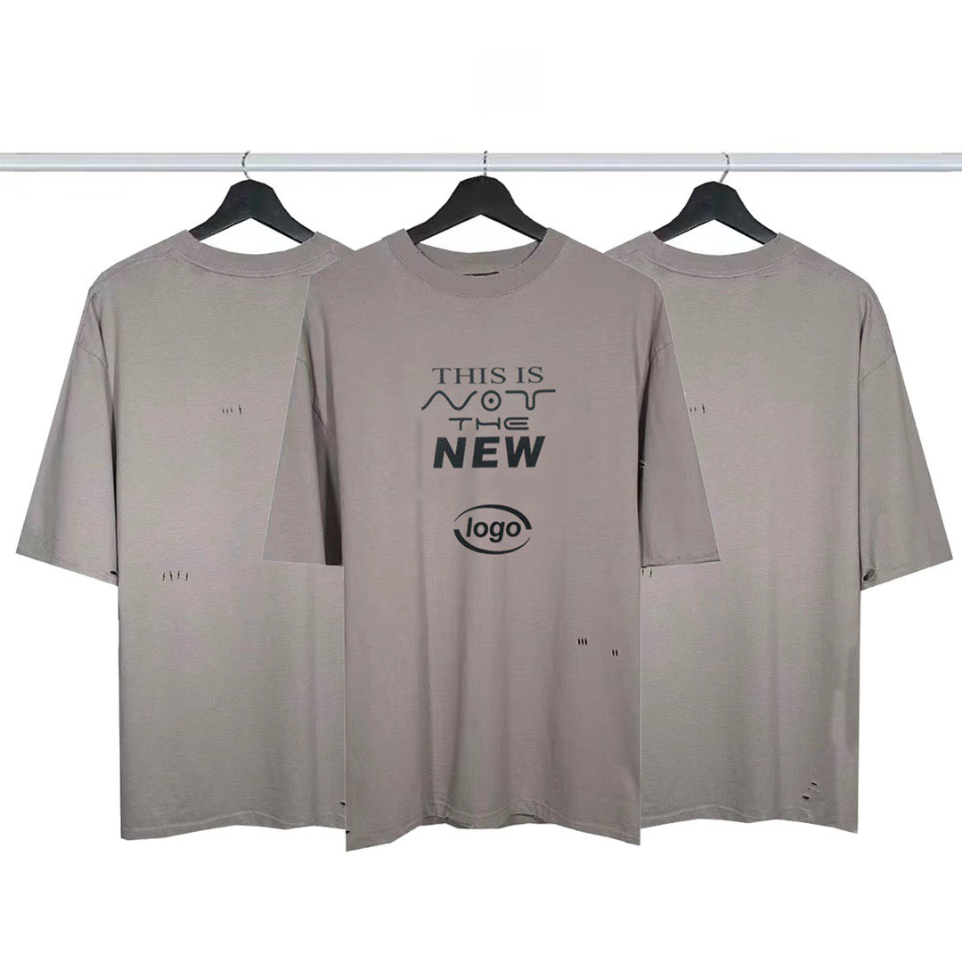 

Hip Hop Muscle Fit Curved Hem White Cotton Custom Printing Men Women T Shirt Casual Quantity Trend Oversize XS-L 654677g