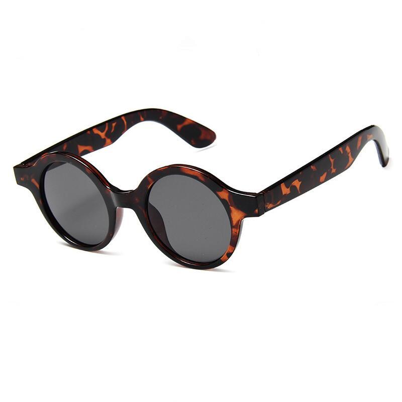 

Sunglasses Unisex Round Women 2022 Brand Designer Trending Products Leopard Transparent Circle Glasses FemininoSunglassesSunglasses