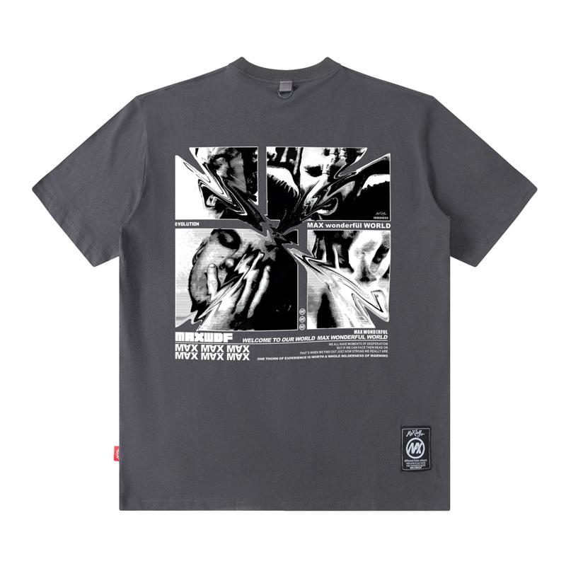 

Men's T-Shirts Oversized T Shirt For Men Streetwear Hip Hop Vintage Abstract Graphic Tees 2022 Spring Harajuku Casual Loose Cotton Shirts, Black