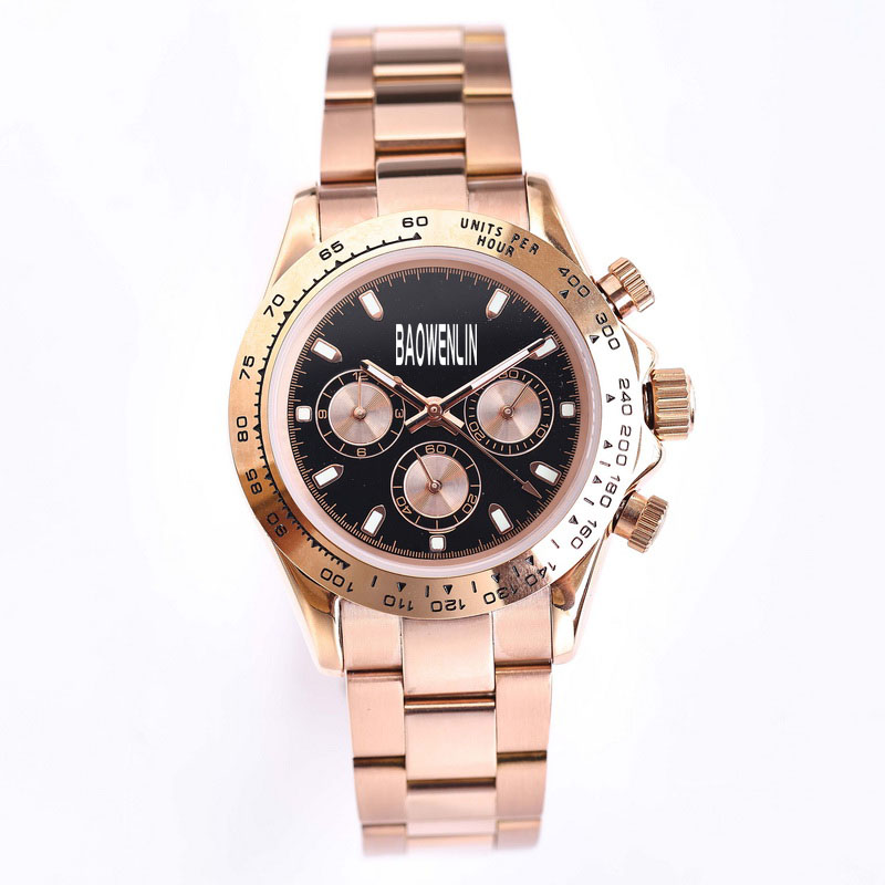 

Designer Watches High Quality automatic Mechanical Mens Watch ice montre Role Per Uomo E Donna Classic Stainless steel Gold Bracelet rubber Luminous wristwatches, Carton
