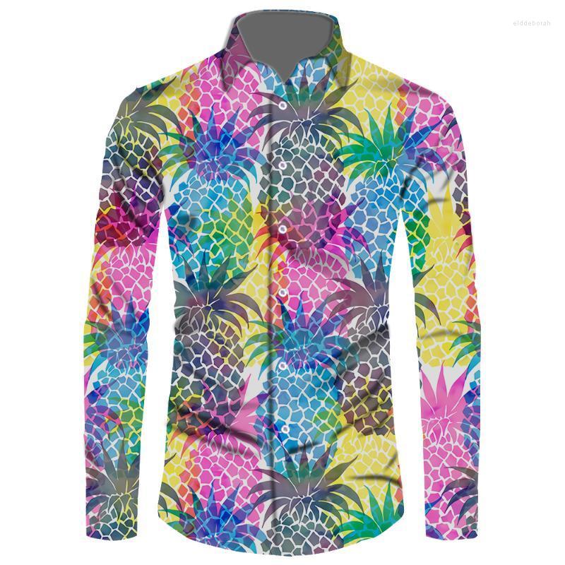

Men's Dress Shirts Hawaiian High Quality Spring Autumn Polyester Print Logo Casual Men's Long Sleeve Shirt 2022 Arrival Tops TeesMen's E, Rcxwy21100708