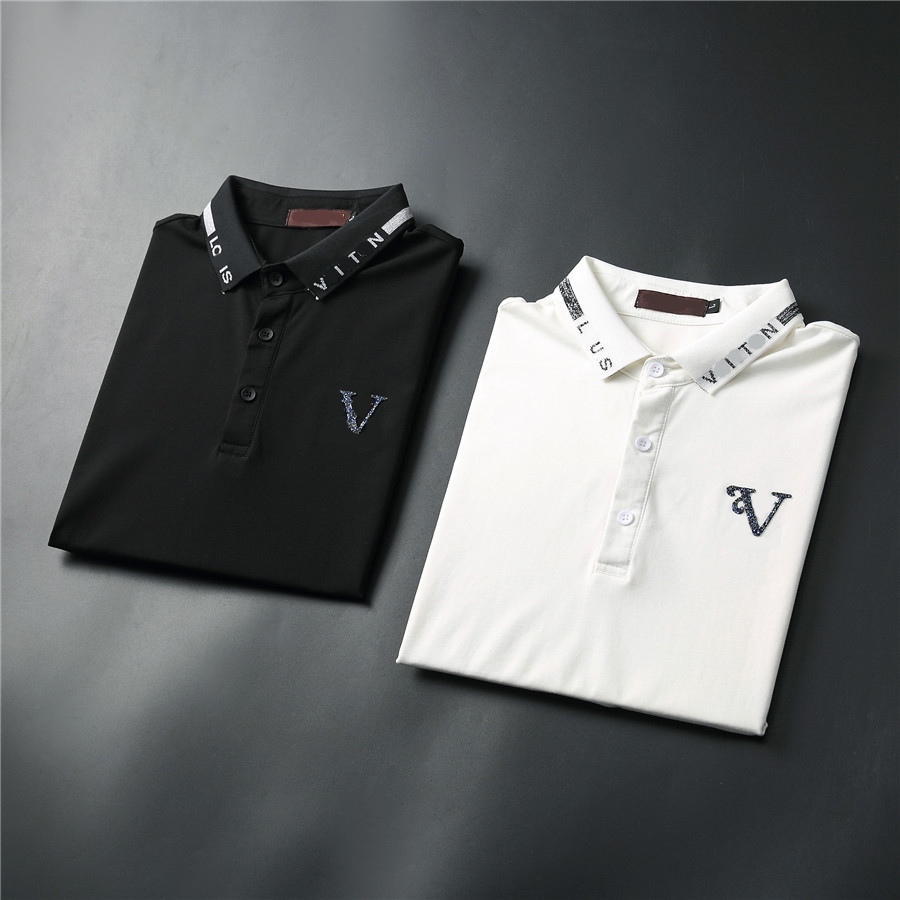 

Mens Polo Shirt Designer Man Fashion Horse T Shirts Casual Men Golf Summer Polos Shirt Embroidery High Street Trend Top Tee Asian size M-3XL 222, Customize