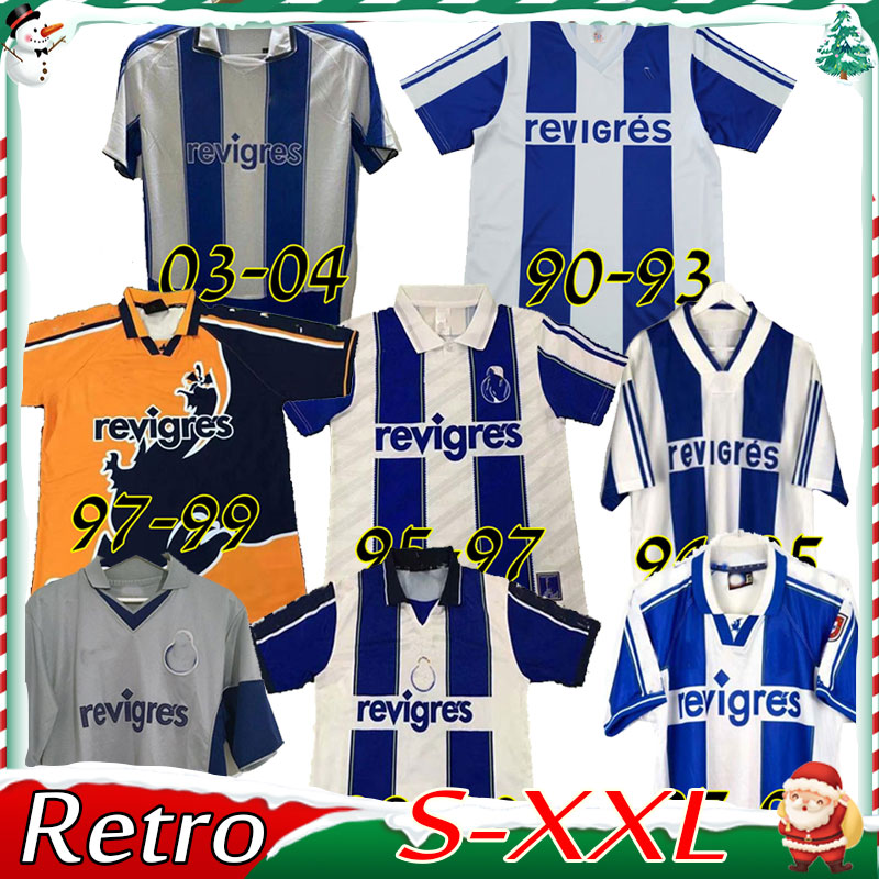 

Porto Retro Soccer Jersey 1994 95 97 99 2001 2003 04 Cup Final home Men #10 DECO finals Vintage Football Shirt Kits classic Uniform #77 McCARTHY #11 DERLEI, 90-93