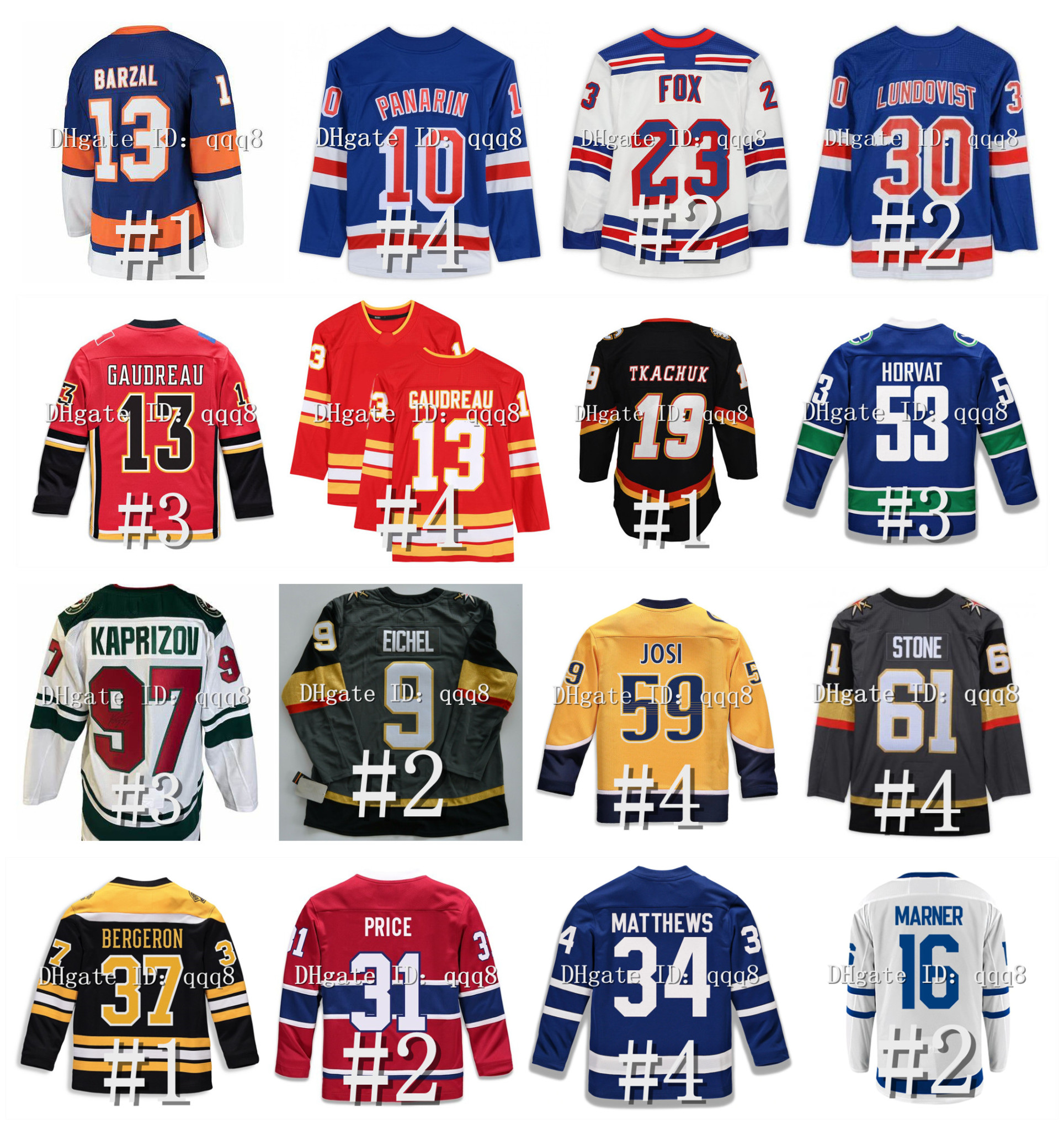 

Yoth Kids Hockey Jersey Women Cole Caufield Yanni Gourde O'Reilly Stamkos Artemi Panarin Adam Fox Claude Giroux Alex Tuch Fleury Nathan MacKinnon Kirill Kaprizov, As pic