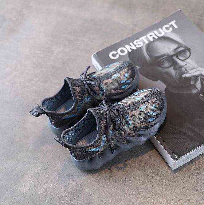 

New Spring Children Shoes for Girls Boys Sport Shoes Fashion Breathable Baby Shoes Soft Bottom Non-slip Casual Kids Sneakers L220531, Brown