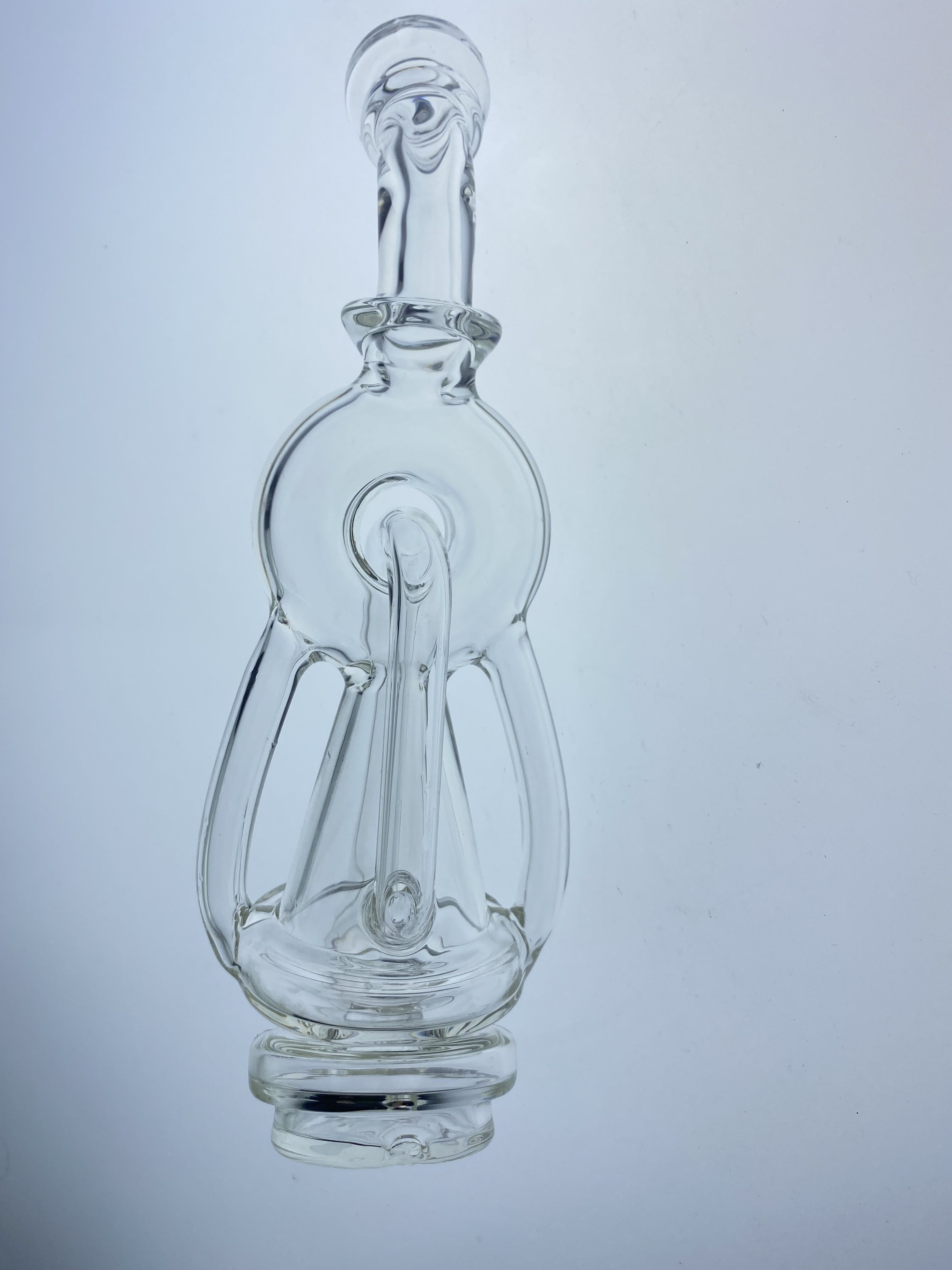 

Glass hookah recycle peak or carta with clear clean high quantity