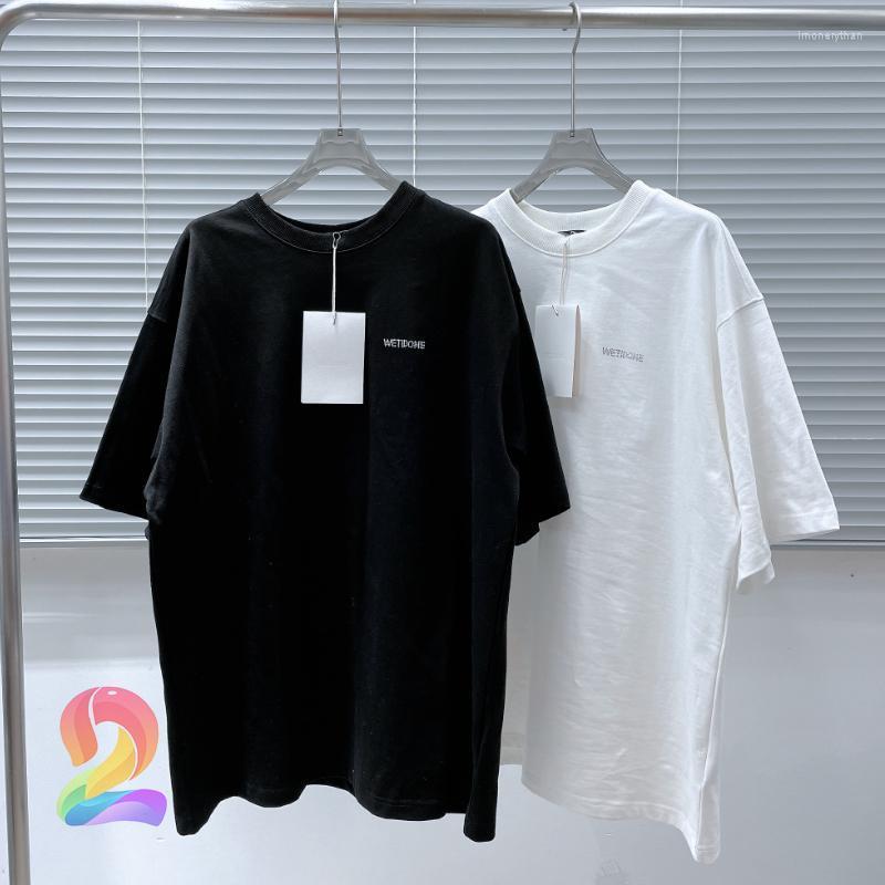 

Men' T-Shirts We11done T-shirt Men Women' Classic LOGO Printed Short Sleeve Tshirts OversizedMen' Imon22, Black