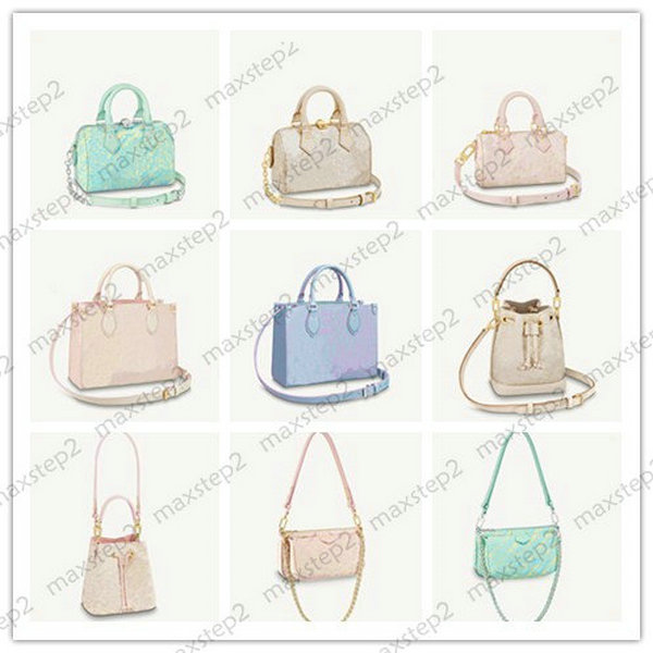 

OnTheGo 25cm Bag SUMMER STARDUST Lilas NANO SPEEDY 20 Bucket Bags Designer Bags CAPUCINES BB Womens CrossBody Purse Handbag Tote M46168 M46067 M46092 M81508 M46174, Customize