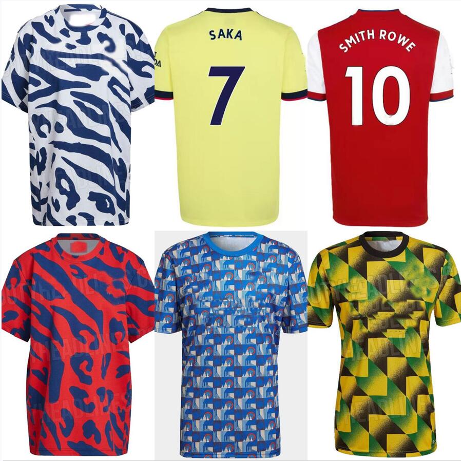 

THOMAS PEPE SAKA TIERNEY SMITH ROWE soccer jersey 21 22 TAVARES SAMBI ODEGAARD NKETIAH 2021 2022 football shirt kit uniform MARTINELLI Whiteout Player version, 22/23