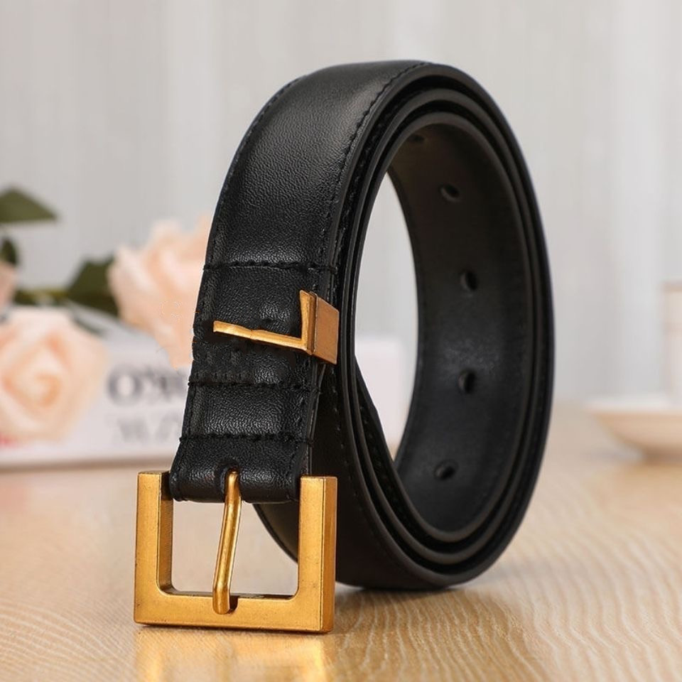 

Men Luxurys Designers Belts For Women Fashion Leather Letter Buckle Belt Womens Waistband High Quality Girdle Ladies Cintura Ceintures, 13