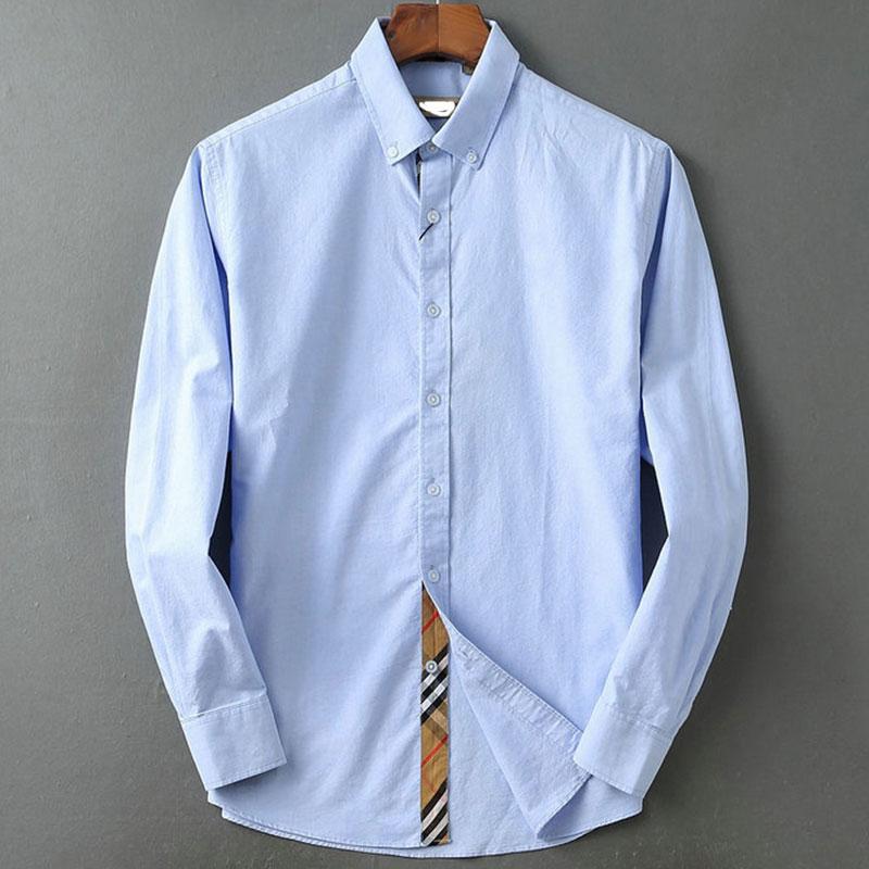 

New sales famous customs fit Casual dress shirts Popular Golf Embroidery pony business Polo blouse Men long sleeve Clothing Spring Slim Shirt, White