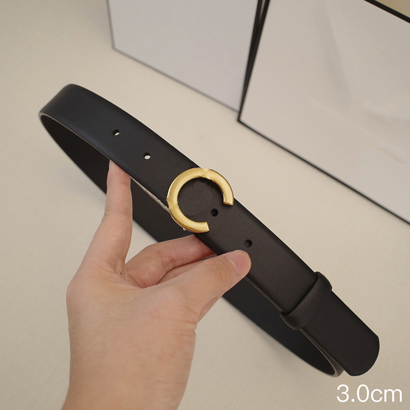 

Belts Men Designer Belts For Women Fashion Cowskin Leather Belt Letter C Needle Buckle Gold Silver Waistband Cintura Width 2.5cm 3.0cm, Multi