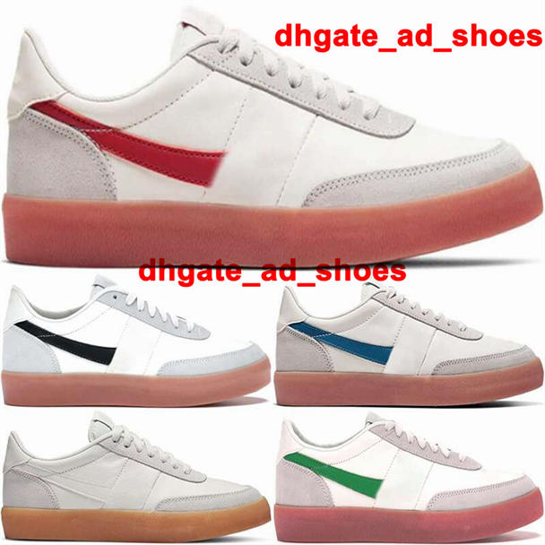

Mens White Killshot 2 Trainers Shoes Platform Sneakers Casual Chaussures Team Red Women Sail Midnight Navy Black Leather Sail Gum Blue High Quality Fashion Youth