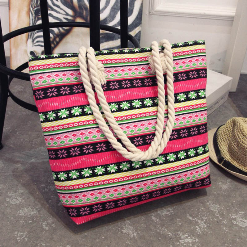 

C1 Women crossbody Bag Handbag Tote Ladies Casual Flower Printing Canvas Graffiti Shoulder Bag Beach Bolsa Feminina 063001, Black