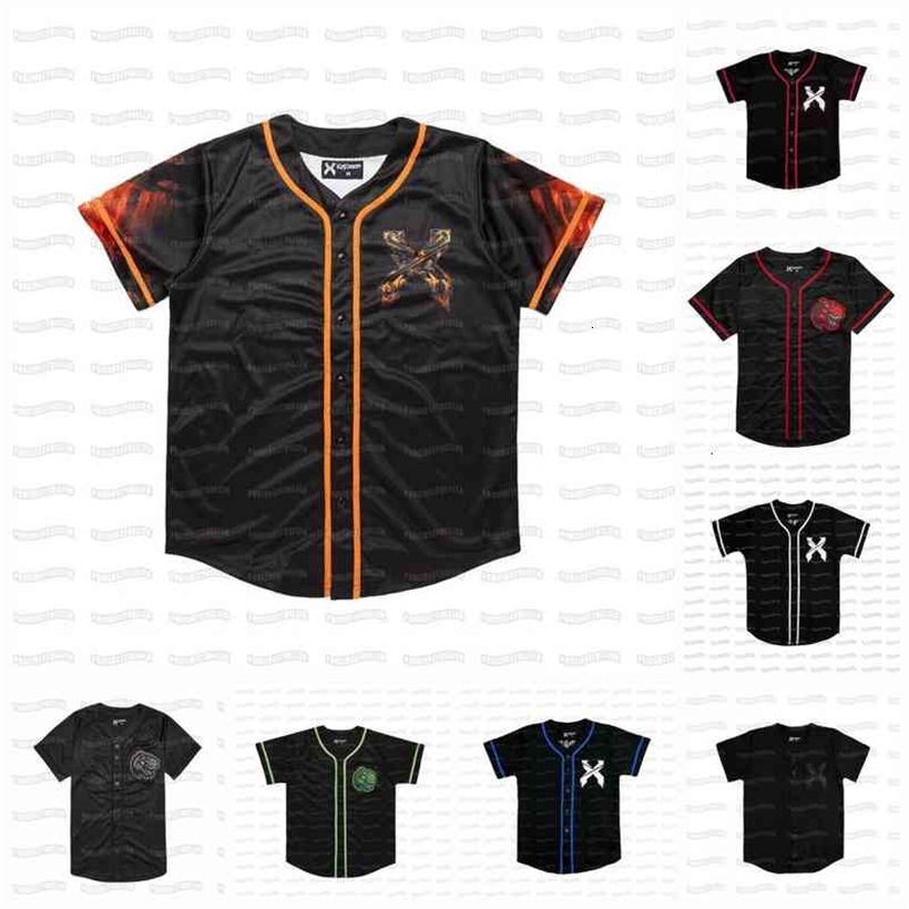 

CeoC202 Excision Custom Baseball Jersey Any Number Any Name Men Women Youth, As pic