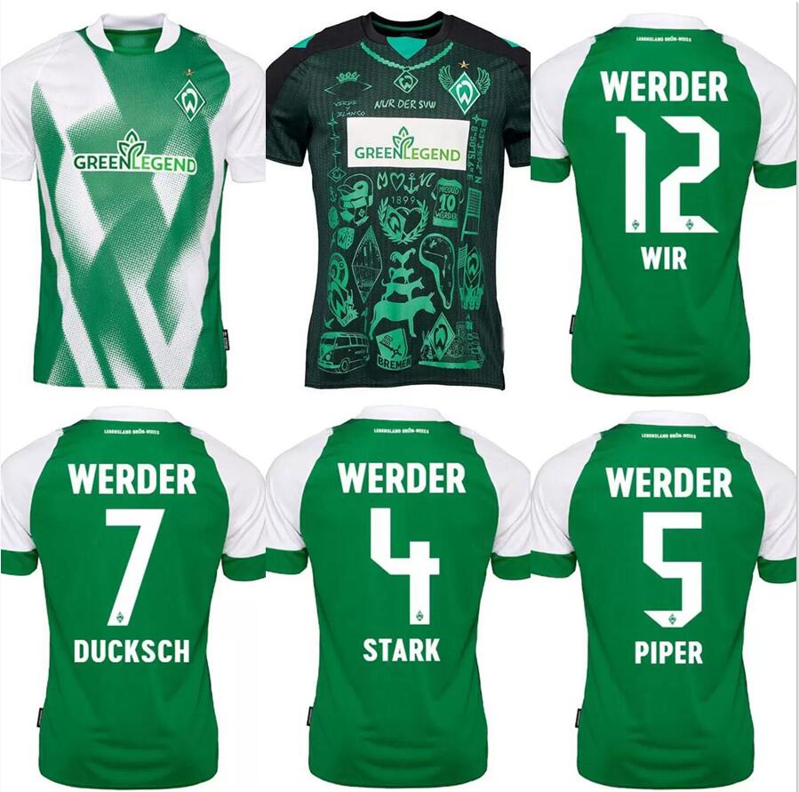

2022 Werder Bremen SPECIAL SOCCER JERSEY Marvin Ducksch Leonardo Bittencourt 21  FOOTBALL SHIRTS home  23 2023 men kids, 22/23