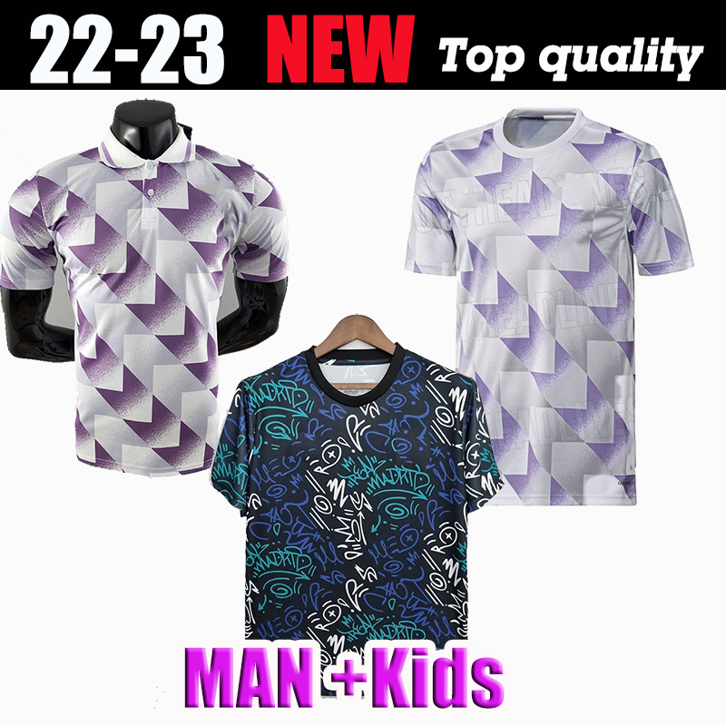 

BENZEMA soccer jerseys 22 23 football shirt VINI JR CAMAVINGA ALABA ASENSIO MODRIC MARCELO REAL MADRIDS Final 2022 2023 camiseta men uniforms