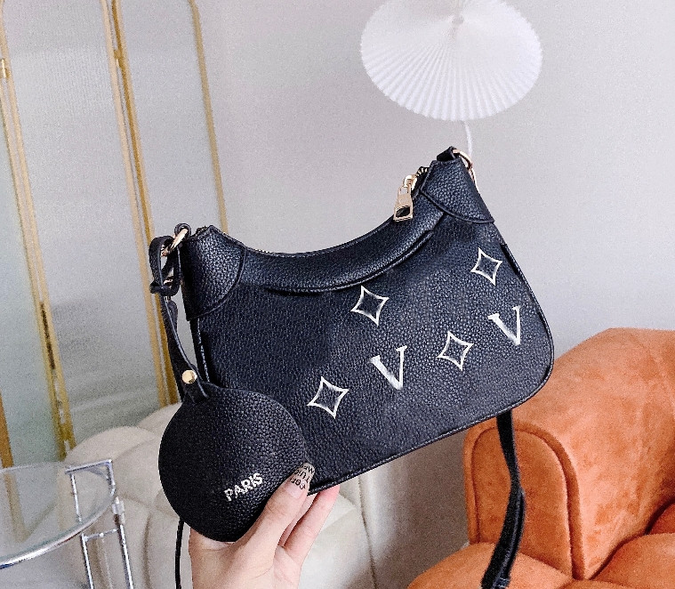 

2022 Top Quality Luxury Designers Dumpling Bags Totes Bag Women Handbags Single Shoulder Bags ladies Fashion handbag with box, Black