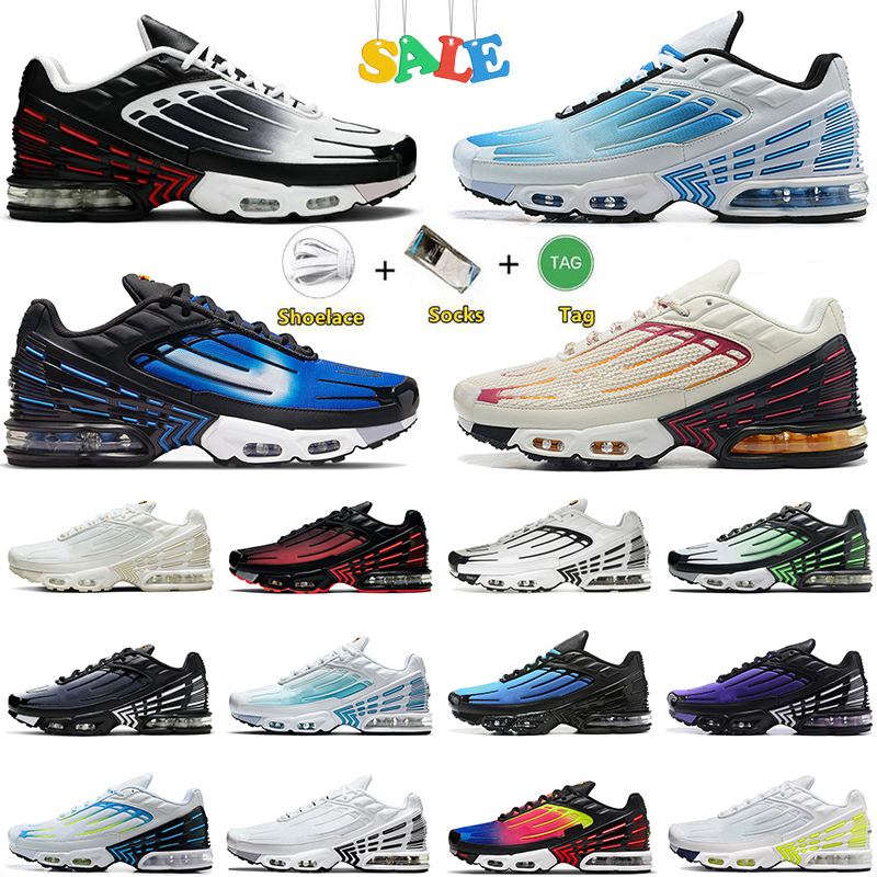 

5A-High quality plus tn 3 running shoes tuned men women airsmaxs plus Laser Blue Aqua Volt Triple White Grey Light Bone Yellow Be True Rainbow trainers sports sneakers, #a31 bone black 39-46