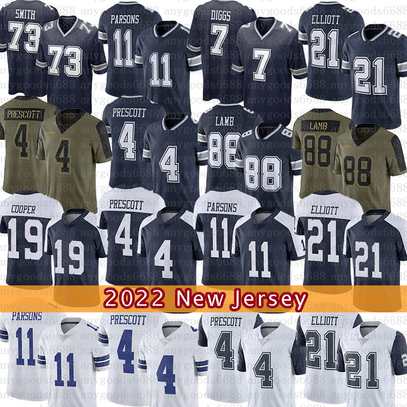 

Mens Dak Prescott CeeDee Lamb Jersey Football Trevon Diggs 7 11 Micah Parsons Ezekiel Elliott Tyler Smith Leighton Vander Esch DeMarcus Lawrence Jalen Tolbert Witte, Patch+mens-niuzai